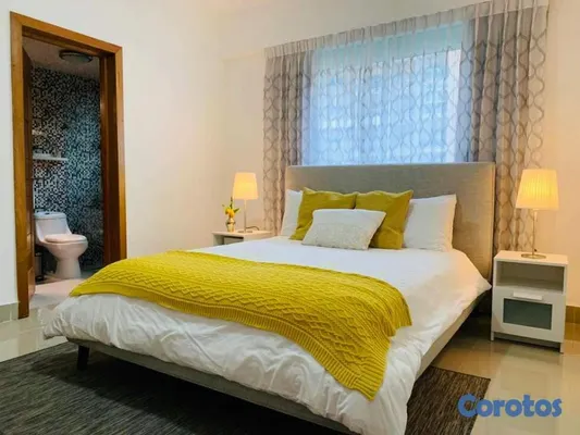 apartamentos - APARTAMENTO AMUEBLADO  EJECUTIVOS   MODERNA  TORRE EN BELLA VISTA. 7