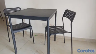 COMEDOR NUEVO DOS SILLAS Y MESA 
