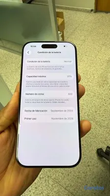 celulares y tabletas - Iphone 16 pro 256 Desbloqueado 2