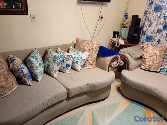 muebles y colchones - Juego de sala con mesa de centro 3