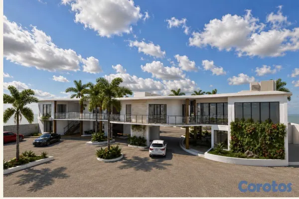 casas vacacionales y villas - Venta de Town House con estilo de villa en residencial privado en Bayahíbe 2