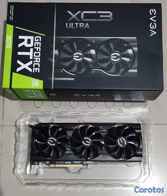 computadoras y laptops - EVGA RTX 3070 8GB XC3 ULTRA 2