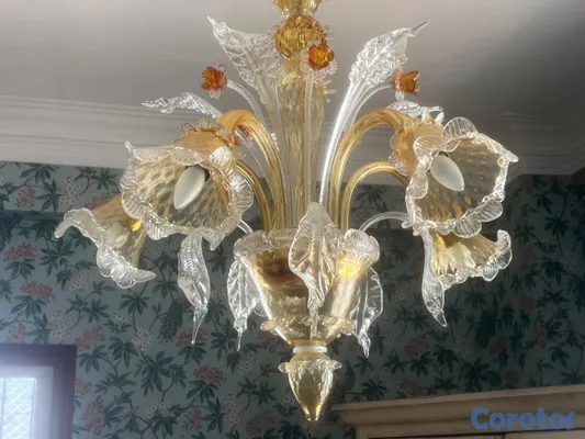 decoración y accesorios - Lámparas de cristal de Murano  2