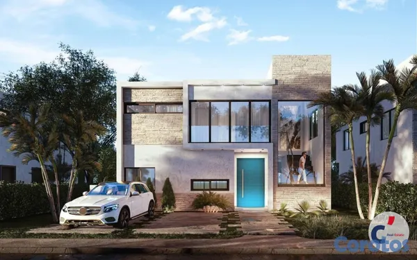 casas - Blisstrails at Vista Cana · Villa Orange Buganvill 2