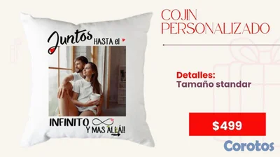 Cojín personalizado