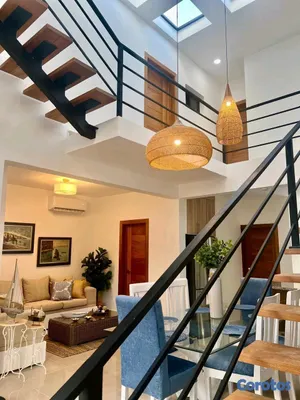 casas vacacionales y villas - En Punta Cana Villa totalmente amueblada, el estilo de vida que mereces.  8