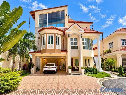 casas - 🏡 CASA DE LUJO DE 3 NIVELES EN RESIDENCIAL PRIVADO | SAN ISIDRO, SANTO DOMINGO 2
