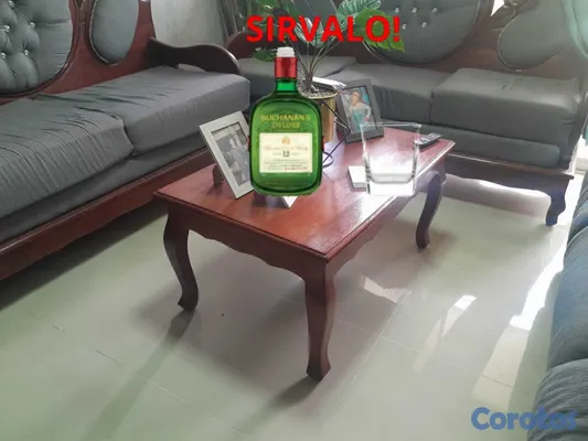 muebles y colchones - juego de sala de caoba muebles  4