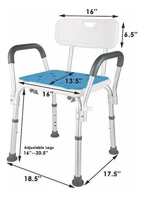 Salud y Equipamiento Médico - Silla De Ducha Medokare Para Personas Mayores 2
