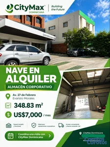 ALQUILER | ALMACÉN CORPORATIVO* 📍 Av. 27 de Febrer