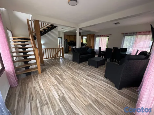 casas vacacionales y villas - Villa en Jarabacoa Amueblada con acceso al rio, ce 10
