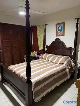 muebles y colchones - Juego de habitación en Caoba