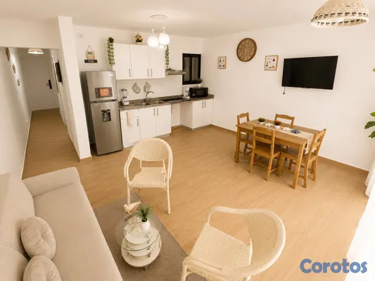 apartamentos - Apto. amueblado de 1 hab. en Los Corales 4