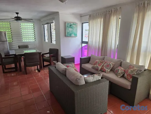 apartamentos - Alquiler de apartamento en Boca Chica sin amueblar 2