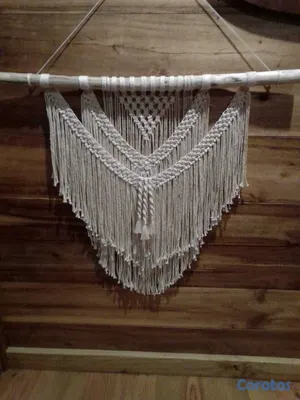 decoración y accesorios - Paneles o tapices en macrame 6