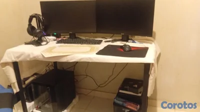 🚀 SETUP GAMER COMPLETO + 2 MONITORES MSI +Mesa+ SILLA G