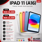 celulares y tabletas - IPAD A16 128GB | 256GB SELLADAS 