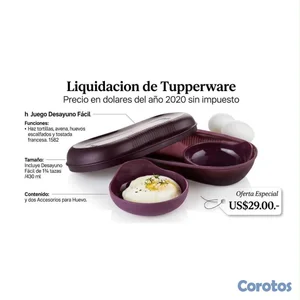 Plásticos para la cocina marca Tupperware 