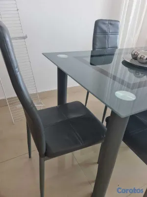 muebles y colchones - Comedor de 6 sillas  2