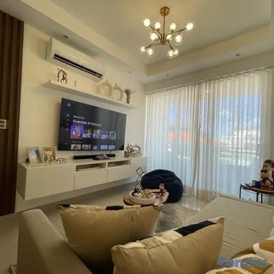 apartamentos - alquiló bella vista piso 7 totalmente amueblado una habitación 1.5 baños parque  5