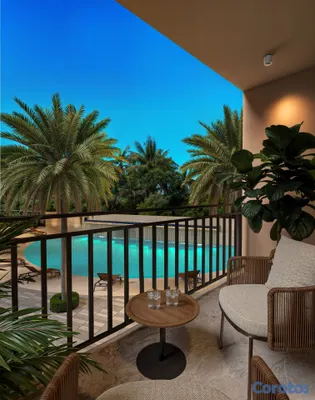 apartamentos - Apartamento de 2 habitaciones en Punta Cana con Bo 9