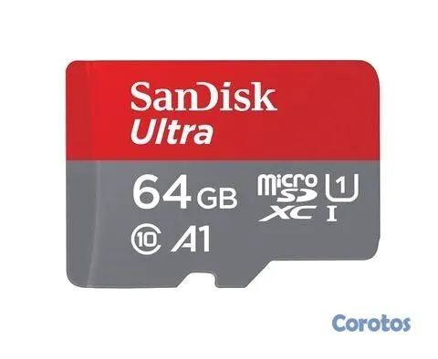 accesorios para electronica - Memorias Micro SD Sandisk Ultra Clase 10 UHS-I 98mb/s
 3