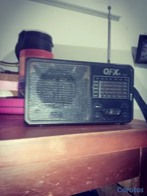 camaras y audio - Radio Solar QFX R-37 -Usada 2