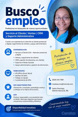 candidatos - ¡BUSCO OPORTUNIDAD LABORAL! 2