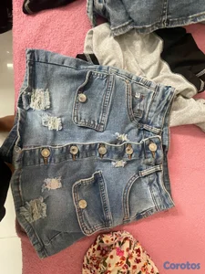 jeans falda 