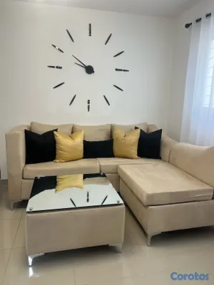 muebles y colchones - Sofa L ajustable con mesa de centro 5