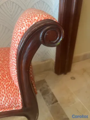 muebles y colchones - Elegante banqueta clásica estilo francés 4