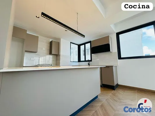 apartamentos - 2 Habitaciones Amplias a Estrenar en Piantini · Re 7