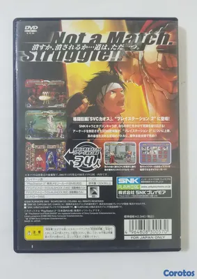 consolas y videojuegos - SVC Chaos: SNK vs. Capcom de PlayStation 2 (PS2)  2
