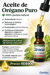 Aceite de Orégano Puro Natural 