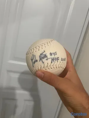 Artículos Deportivos - Pelota firmada por Pedro Martínez 2