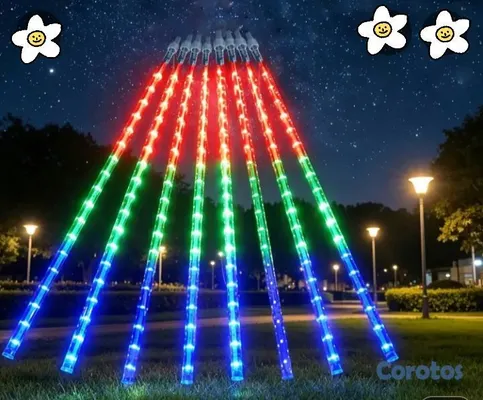 decoración y accesorios - Tubos de Luces Navideñas Hermosos 🌺🌺👌 2