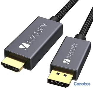 CABLE DISPLAYPORT TO HDMI 6.6 PIES IVANKY
