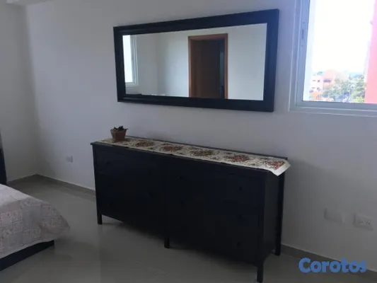 apartamentos - TORRE DE LUJO CON ASCENSOR  DE DOS HABITACIONES AMUEBLADO EN GAZCUE US$1,100.00 9