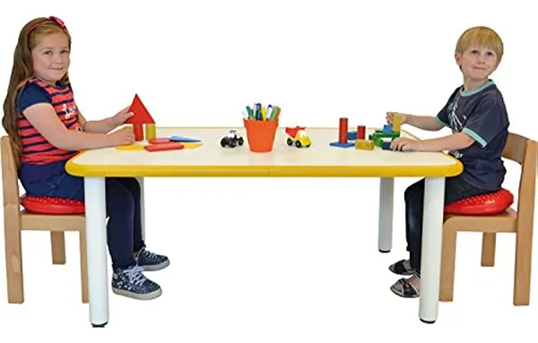 Salud y Equipamiento Médico - Gymnic Disc O Sit Jr Cojin Inflable Para Asiento Rojo 2