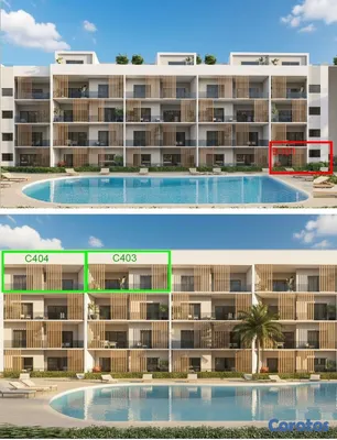 apartamentos - Residencias Born Bohemia en Venta en Punta Cana de 4