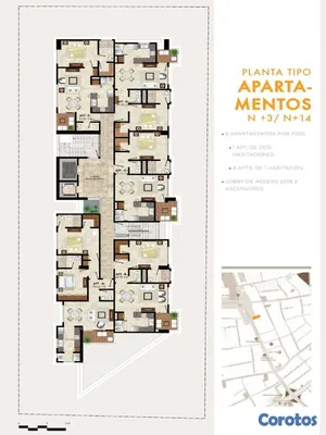 apartamentos - apartamentos en construcción 1 y2 H en Naco entrega 2020 desde US$ 125,000  5