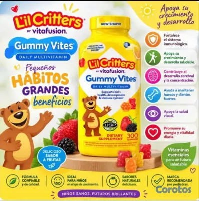 Salud y Equipamiento Médico - Multivitaminas para niños  1