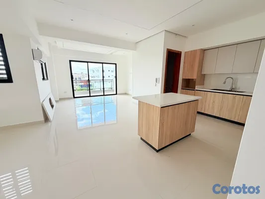 apartamentos - venta de apartamento 4to nivel en la autopista de san isidro con 104mts  7