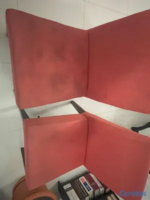 muebles y colchones - mesa de comedor con sus sillas  3