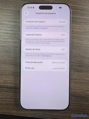 celulares y tabletas - iphone 16 pro max 256GB optimas condiciones TIENDA 4