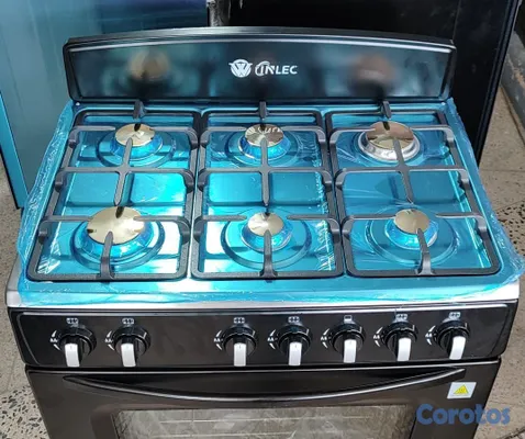 cocina - Estufa Inlec 30 pulgadas
Modelo TS-08
Parrilla reforzada 
6 hornillas
 5