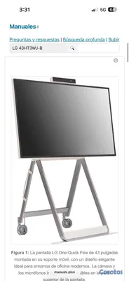 tv - LG monitor de reuniones y teletrabajo 2