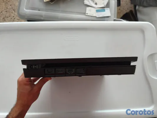 consolas y videojuegos - PlayStation 4 Slim (1TB + 2 Controles) 4
