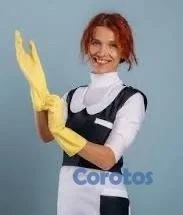 Doméstica con dormida. 