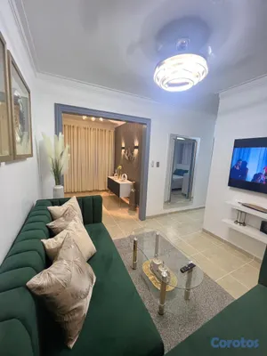 apartamentos - Se alquila apartamento amueblado en paseo del éste 9